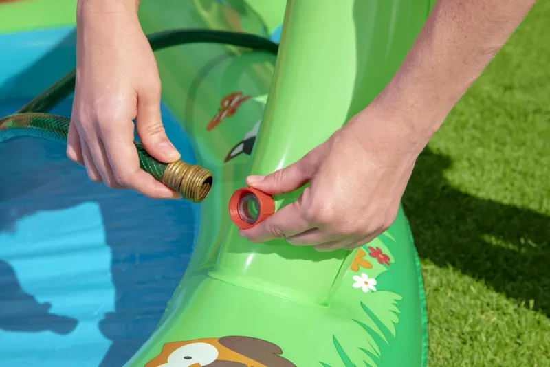 Bestway Friendly Woods Play Center Kinderzwembad - 295 X 199 X 130 Cm - Afbeelding 4