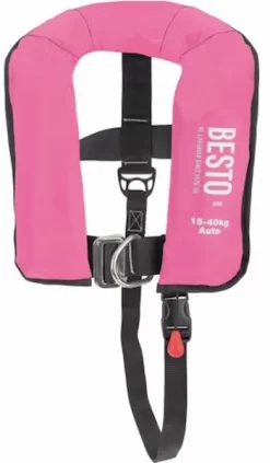 Besto Inflatable 100N Roze Reddingsvest Kind