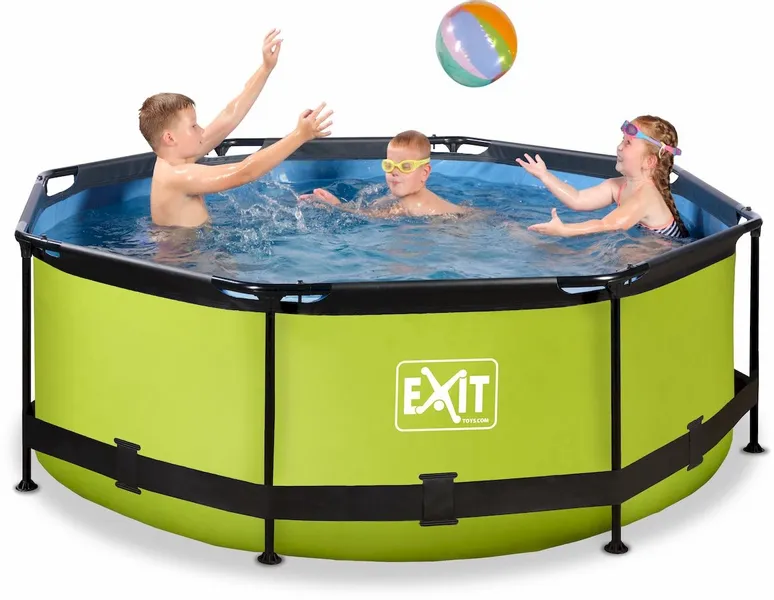 EXIT TOYS EXIT Lime Zwembad - 244 X 76 Cm - Met Filterpomp - Afbeelding 4