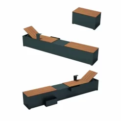 Banc Design Automatisch Oprolsysteem - Tot 3,5 Meter - Donkergrijs