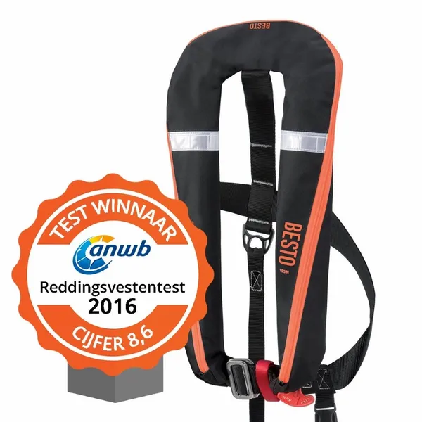 Besto Comfort Fit 165N Oranje Reddingsvest - Afbeelding 2