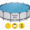 Bestway Steel Pro MAX Zwembad - 366 X 100 Cm - Met Filterpomp En Accessoires