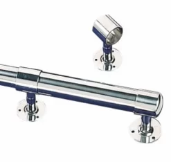 Open Steun T.b.v Zwembadleuning Buis (RVS 316)