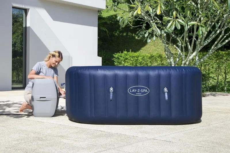 Bestway Lay-Z Spa Hawaii AirJet Opblaasbare Spa - 6 Persoons - Afbeelding 5