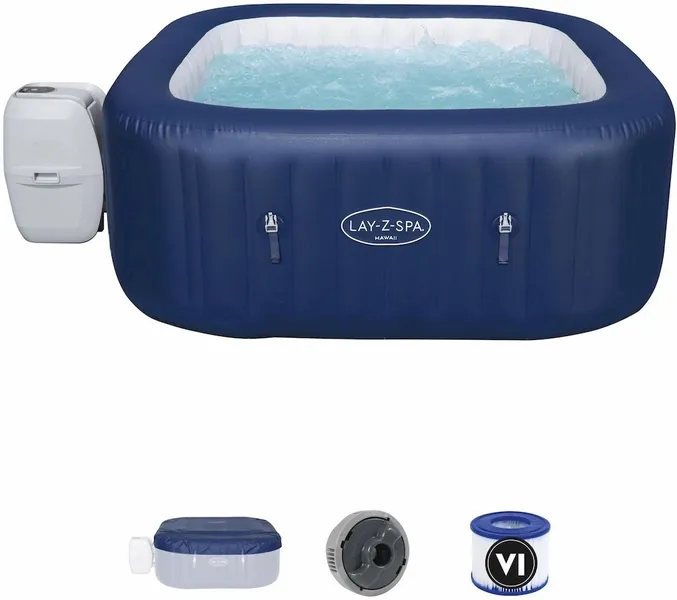 Bestway Lay-Z Spa Hawaii AirJet Opblaasbare Spa - 6 Persoons - Afbeelding 16