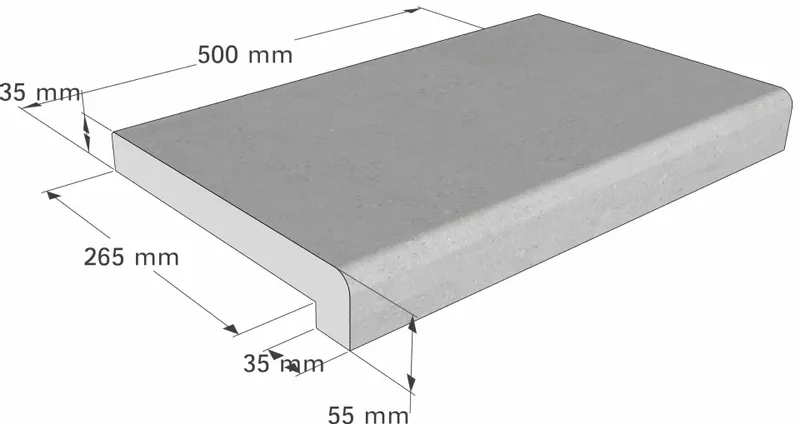 Scandi Roc Athen Randtegel - Antracit Black - Afbeelding 4