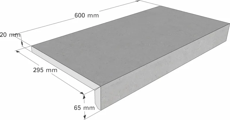 Scandi Roc Firenze Randtegel - Nordic Silver Grey - Afbeelding 2