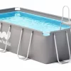 W'eau Steel Frame Zwembad - 549 X 305 X 122 Cm - Met Filterpomp En Accessoires